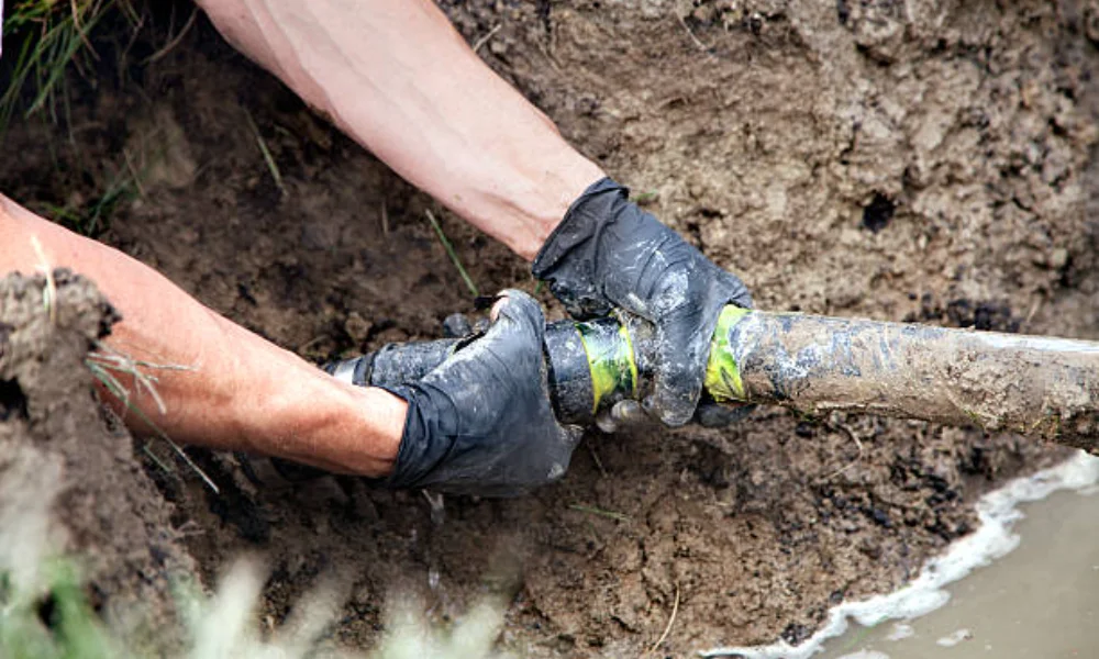 signs of sewer line damage