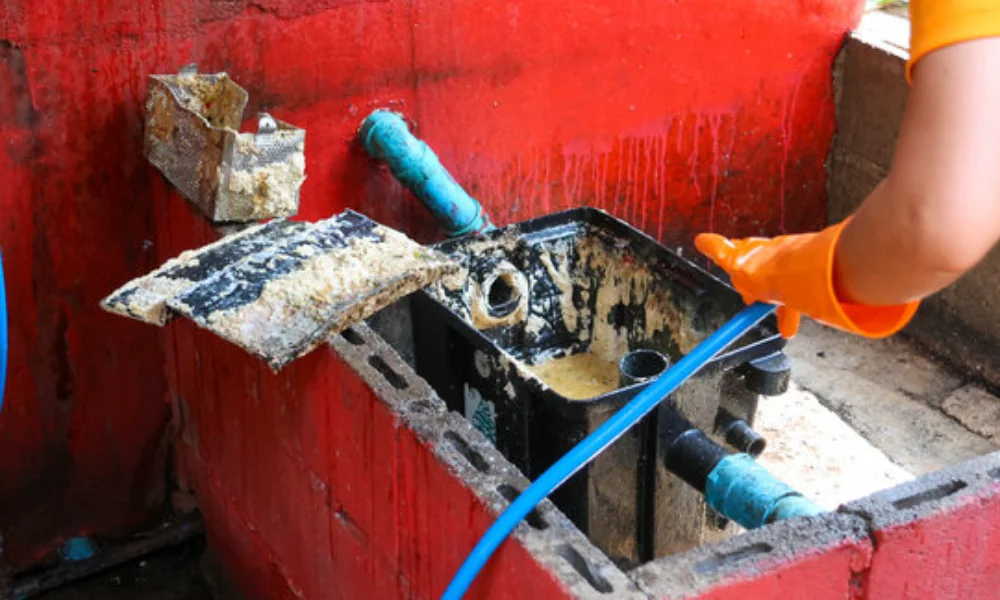 installing a grease trap
