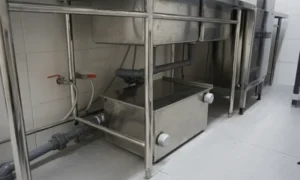 grease trap installation