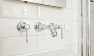 install a wall mounted faucet