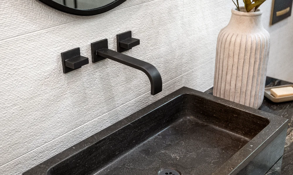 how to install a wall mounted faucet