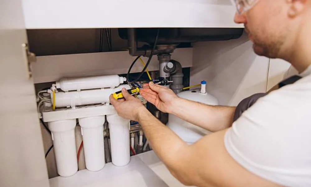 where to install sediment filter for well water