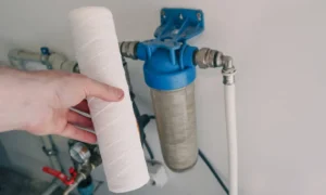 install sediment filter for well water