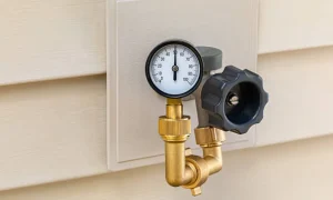 water line pressure testing
