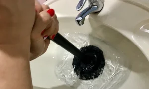 clogged drain