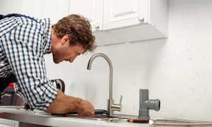 kitchen sink leaking